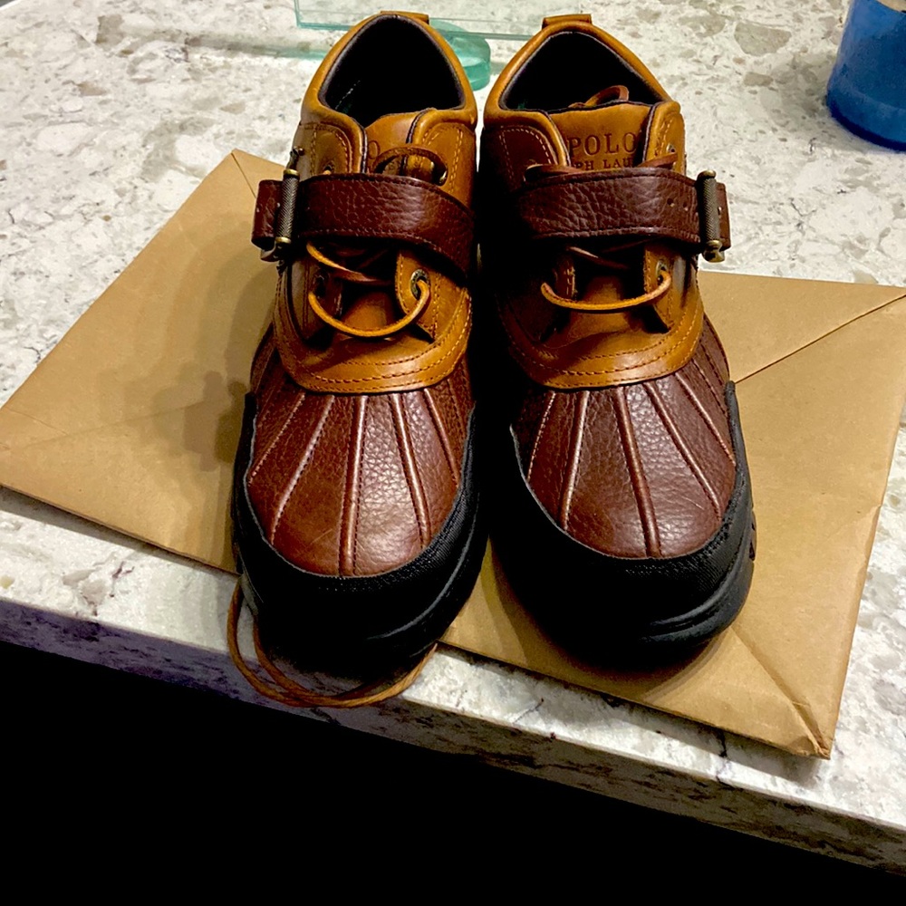 Beautiful brand new brown Polo boots 🥾